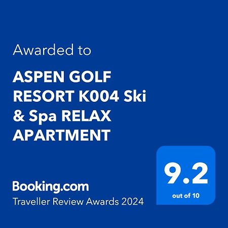 Aspen Golf Resort K004 Ski & Spa Relax Apartment Ράζλογκ Εξωτερικό φωτογραφία